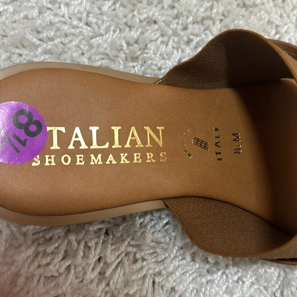 ITALIAN Shoemakers BERTY 8.5 sandals